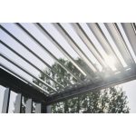 Pergola quarzgrau metallic/weiß 3 x 3 m – Image 5