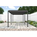 Pergola 'Grand Tuscan 1220' inklusive Lamellendach anthrazit 599 x 370 x 256 cm – Image 15