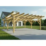 Carport Abies 6 x 6 m