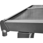 Carport Andy Außenmaß inkl. Dachüberstand (B x T): 498 x 294 cm, Einzelcarport, Anthrazit – Image 7