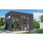 Bertilo Gartenhaus Cubus 3 Office – Image 2