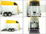 Humbaur Pferdeanhänger XANTHOS AERO 2400|gelb|Alufelgen – Image 4