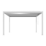 Pergola 'Shade' weiß 395 x 230 x 290 cm – Image 4