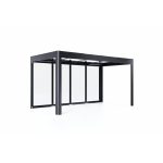 Pergola 'SunCover Infinity 4.2' 10 m² 443 x 233 x 229 cm 6 mm Acrylglas anthrazit-metallic
