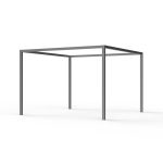 Pergola 'Libera' anthrazit 315 x 217 cm ohne Dachbezug