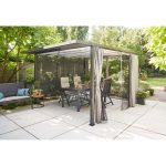 Pergola 'Libera' anthrazit 315 x 217 cm ohne Dachbezug – Image 6