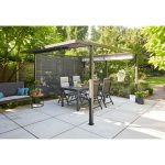 Pergola 'Libera' anthrazit 315 x 217 cm ohne Dachbezug – Image 9