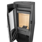 JUSTUS Austin 7 Kaminofen 7 kW schwarz – Image 3