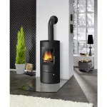 JUSTUS Austin 7 Kaminofen 7 kW schwarz – Image 8