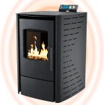 NEMAXX P6 Pelletofen 6 kW A+ schwarz – Image 11