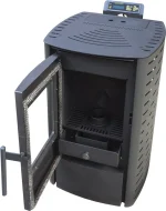 NEMAXX P6 Pelletofen 6 kW A+ schwarz – Image 2