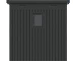 Grillhaus Konsta mit aufklappbarer Frontseite 230 x 113 x 222 cm anthrazit – Image 6