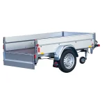 Stema Anhänger Basic 1000 mit Abstellstützen u. Gitteraufsatz – Image 5
