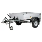 Stema Anhänger Mini 750 G R10 mit Bordwandaufsatz, Flachplane, Stützrad u. Stoßdämpfer – Image 13