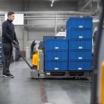 Jungheinrich AME 15 Elektro-Hubwagen – 1.500 kg, 1.150 mm Gabellänge – Image 7